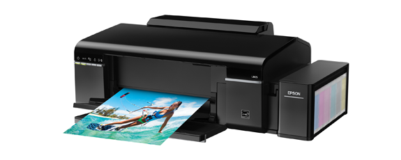 Máy in Epson L805 củ - Lắp đầu phun zin mới 100%