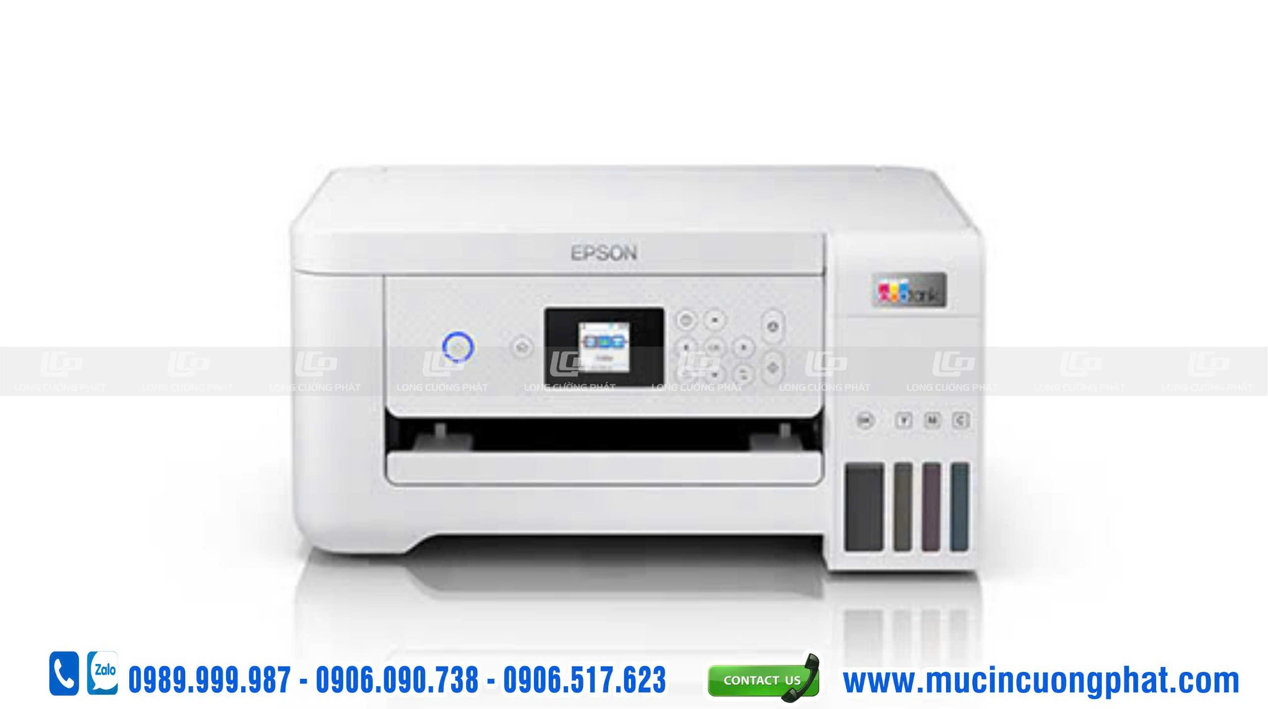 Máy in màu Epson ecotank L4266 wifi - In 2 mặt, scan, copy