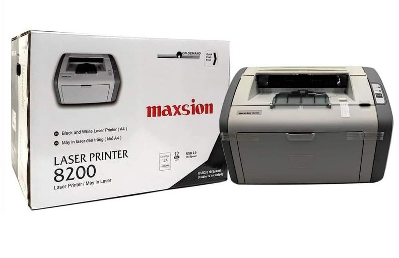 Máy in laser Maxxsion 8200 ( sử dụng hộp mực chung với Canon 2900 )