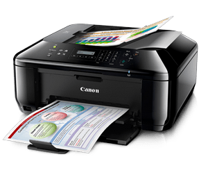 Máy in Canon PIXMA MX457, In, Scan, Copy, Fax, Wifi, In phun màu