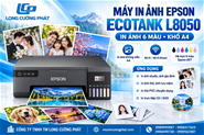 Máy in Epson L8050 Wifi - Tiếp mực ngoài 6 màu chính hãng
