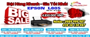 Máy in Epson L805 wifi giá rẻ tại Tphcm