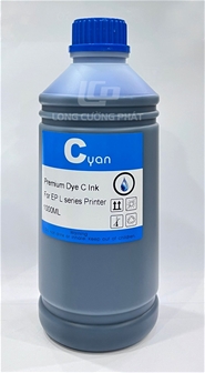 Mực Dye Premium Epson 1000ml màu Xanh