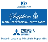 giấy in ảnh Sapphire Mitsubishi Japan RC 230g khổ 29.7x45cm