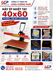 Máy ép nhiệt tay 40x60cm
